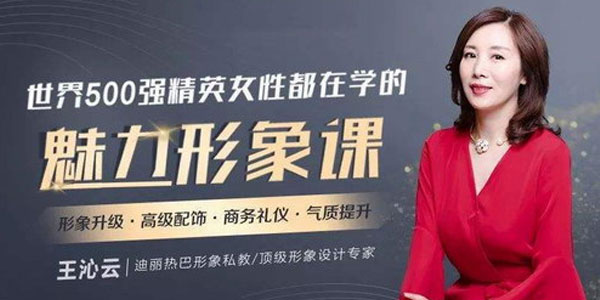 王沁云-价值百万的气质改造 让你蜕变为职场女神
