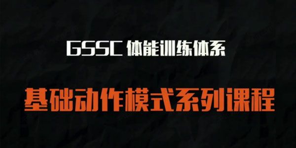 健身私教 体能训练基础动作模式课程