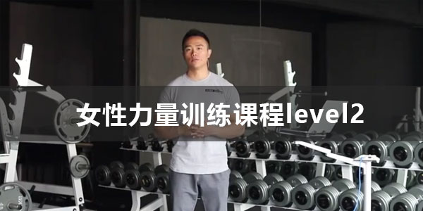 一介粗人《女性力量训练课程level2》