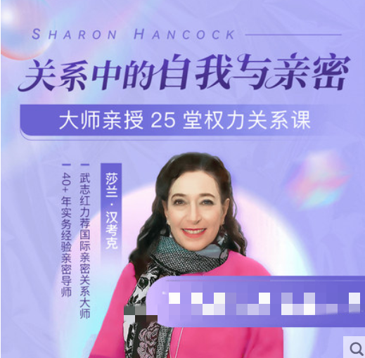 莎兰?汉考克 大师亲授25堂权力关系课：关系中的自我与亲密
