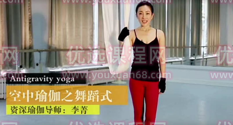 李菁中级空中瑜伽