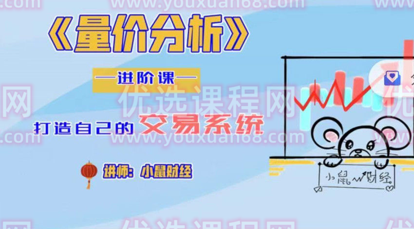 小鼠财经 四鼠点金系统课程量价分析进阶课 2022视频6集