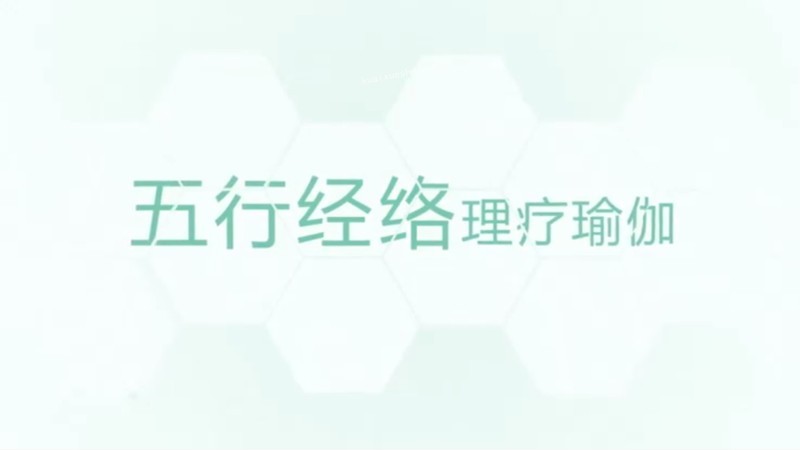 【养生理疗】五行经络瑜伽教学 共6节