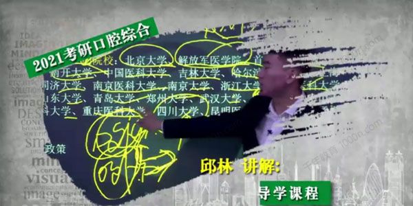 2021考研352口腔综合导学课程