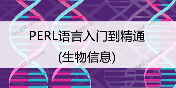 网易云课堂《Perl语言从入门到精通》生物信息