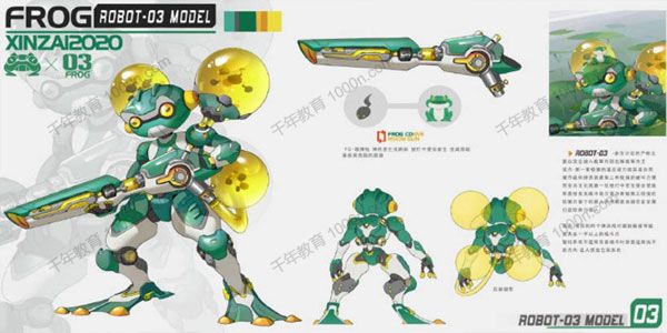斯文怪兽WILL ART机甲角色概念设计课