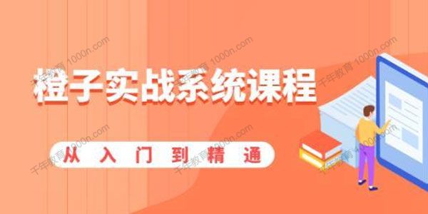 橙子实战系统课程：股市从入门到精通