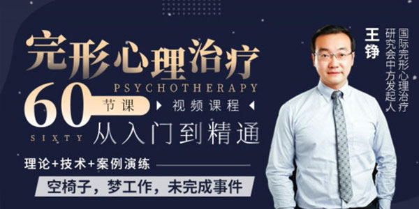 王铮-完形心理治疗从入门到精通【60节课】