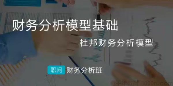 职问-10课财务分析清晰高效掌握 让您成为财务分析高手
