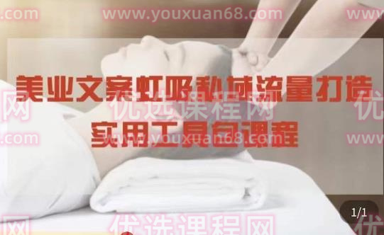 美业文案私域流量打造实用教程：学会私域流量打造和营销