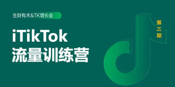 2020最新TIKTOK流量增长训练营 附PPT