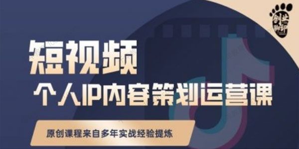 石头哥《抖音短视频个人ip内容策划实操课》