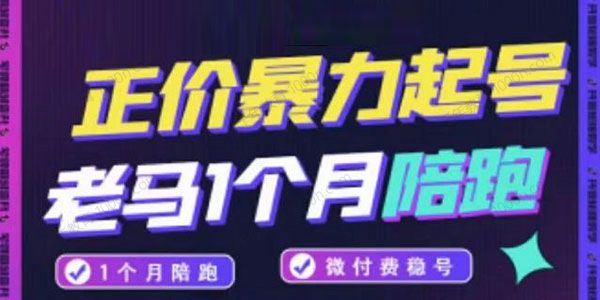老马电商《正价暴力起号》0粉丝0作品起号实操.