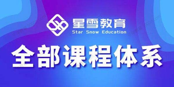 星雪教育淘系高级班 更全的运营提升方案 店铺最新玩法