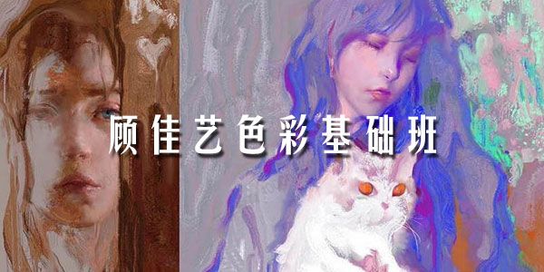 顾佳艺《色彩基础班第七期》带笔刷和素材