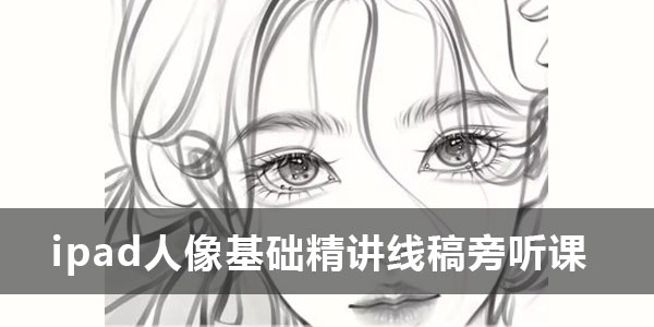 小王仙仙《ipad人像基础精讲线稿旁听课》2022年课