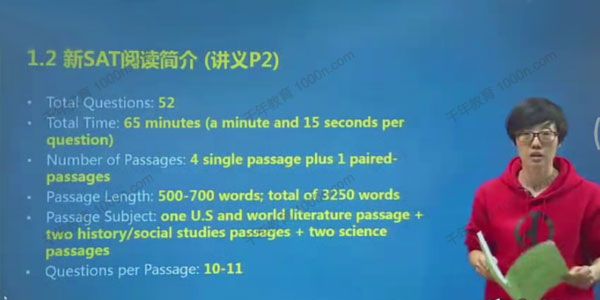 齐荣乐 强化进阶新SAT阅读