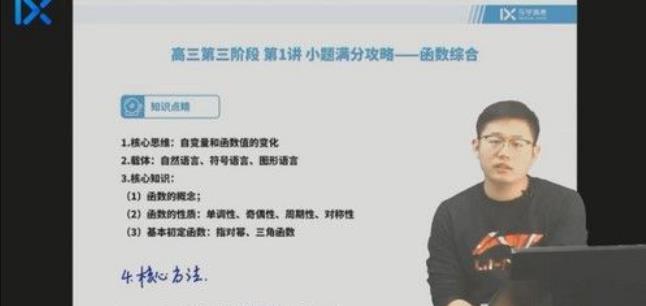 乐学在线-王嘉庆 高三数学 2021年第三阶段复习