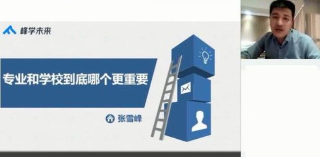 峰学未来-张雪峰 2021高考志愿填报指导