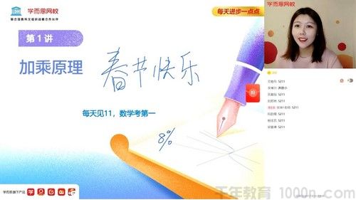学而思-孙墨漪 高二数学 2021寒假清北班