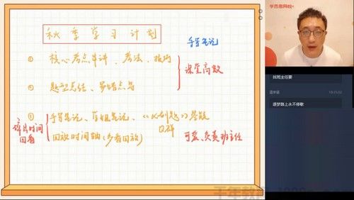 学而思-李炜 高二化学 2020秋季目标清北直播班