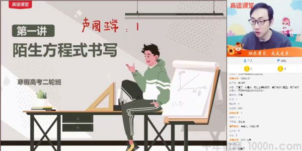 高途课堂-祝鑫 2021高考化学二轮复习寒假班
