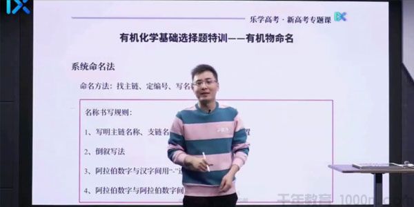乐学高考-李政 化学2021新高考省份专题课