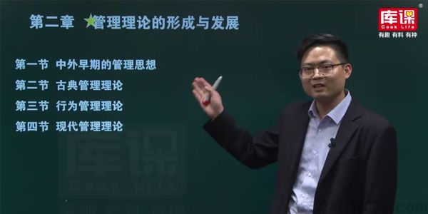 库课 2019专升本河南管理学冲刺课程