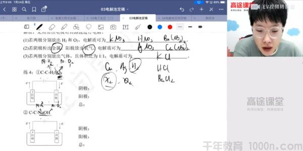 高途课堂-吕子正 高二化学2020年暑期班（2021版）