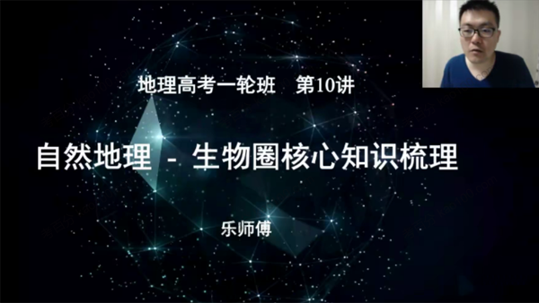 李荟乐 高三地理2021年秋季班