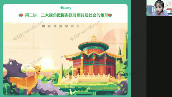 刘莹莹 高三历史2021年秋季尖端班