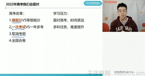 王淏然 高二语文 2021寒假定点提分直播班