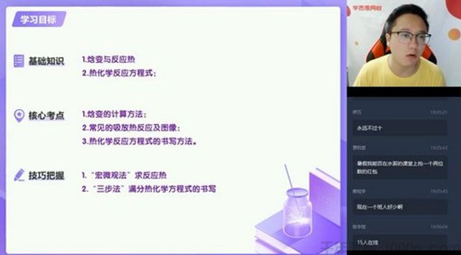 刘玉 高二化学 2020暑期目标清北班