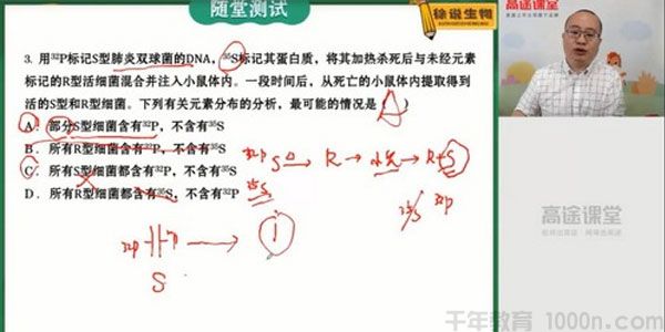 徐京 2021高考生物秋季班