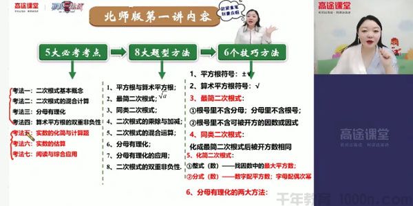 李琪-2020年初二数学秋季班 北师大版