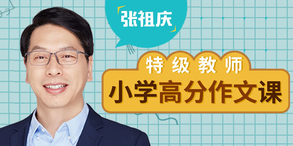 特级教师张祖庆小学高分作文课
