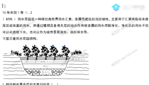 刘勖雯 2020年高考地理一轮联报