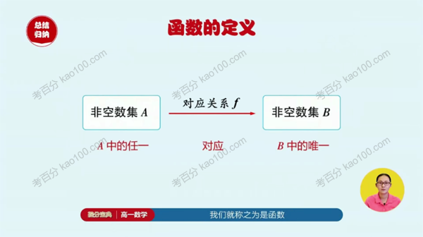 熊丹 高一数学提分宝典教学视频(10大板块全套)