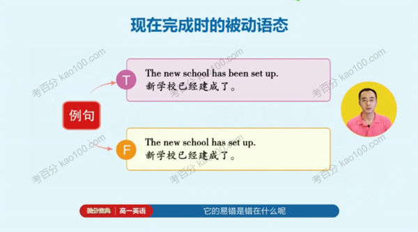 秦建鹏 高一英语提分宝典教学视频