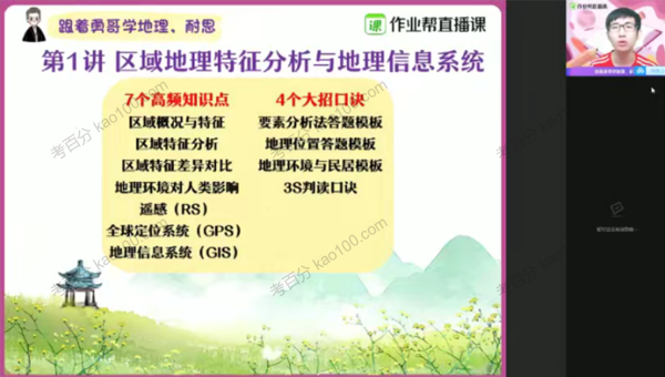 孙国勇 高二地理2020年秋季长期班