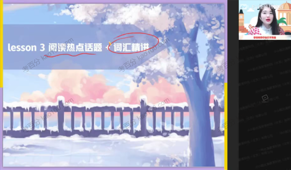 古容容 高二英语2022年春季尖端班