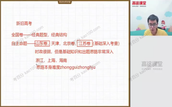 朱法垚 高三政治2020年暑期班（2021版）.