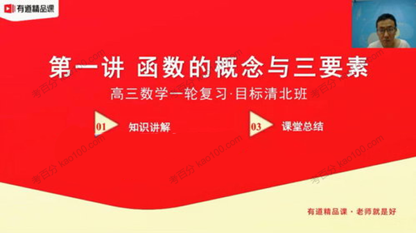 王伟 2021年高考数学一轮清北班