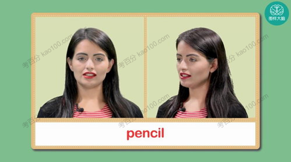 图样大脑 原版小学英语单词自然拼读课