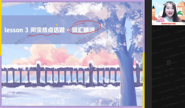 古容容 高二英语2022年春季尖端班.