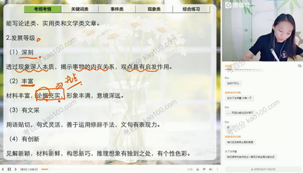 殷丽娜 高考语文2021年暑期班