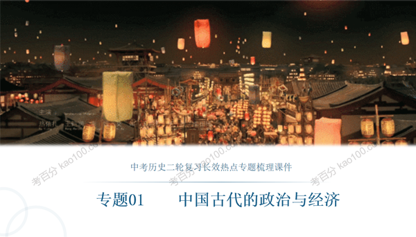 2022年中考历史二轮复习长效热点专题梳理课件