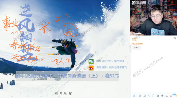 崔亚飞 高考地理二轮复习2022年寒假班