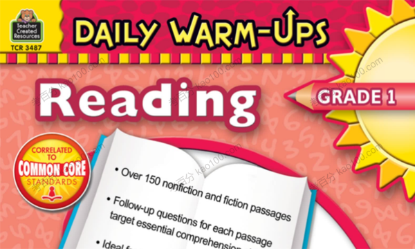 英文阅读理解分级练习册《Daily warm-ups Reading》