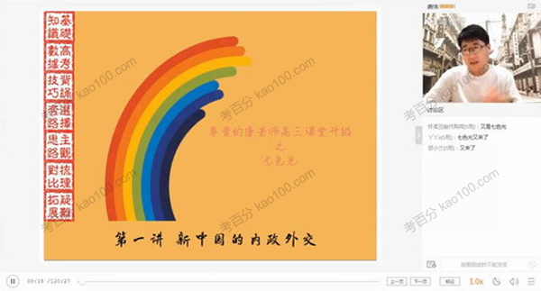 唐浩 高考历史2020年秋季班